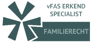 Verde is vFAS Erkend Specialist in Familierecht